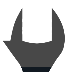 Industrial Steel Footer Logo